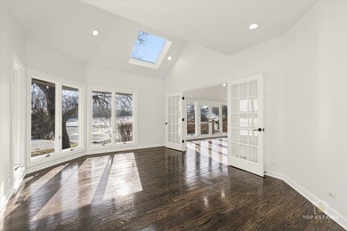 Experience refined living in this stunning custom brick estate on Crystal Tree Golf and Country Club in Illinois - for sale on GolfHomes.com, golf home, golf lot