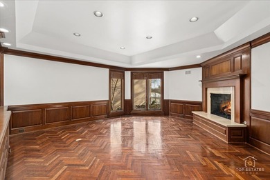 Experience refined living in this stunning custom brick estate on Crystal Tree Golf and Country Club in Illinois - for sale on GolfHomes.com, golf home, golf lot