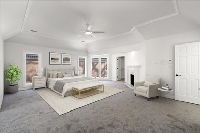 Experience refined living in this stunning custom brick estate on Crystal Tree Golf and Country Club in Illinois - for sale on GolfHomes.com, golf home, golf lot