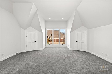 Experience refined living in this stunning custom brick estate on Crystal Tree Golf and Country Club in Illinois - for sale on GolfHomes.com, golf home, golf lot