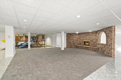 Experience refined living in this stunning custom brick estate on Crystal Tree Golf and Country Club in Illinois - for sale on GolfHomes.com, golf home, golf lot