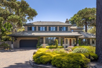 Romantic Pebble Beach home with a European country flair located on Monterey Peninsula Golf and Country Club in California - for sale on GolfHomes.com, golf home, golf lot
