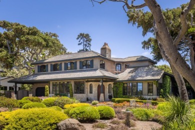 Romantic Pebble Beach home with a European country flair located on Monterey Peninsula Golf and Country Club in California - for sale on GolfHomes.com, golf home, golf lot