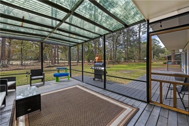 Discover this beautifully updated 4-bed, 3-bath home in the on Ladys Island Country Club in South Carolina - for sale on GolfHomes.com, golf home, golf lot