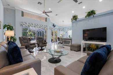 Beautiful Pool Home in PGA Village with view of the 17th hole of on The Legacy Golf and Tennis Club in Florida - for sale on GolfHomes.com, golf home, golf lot