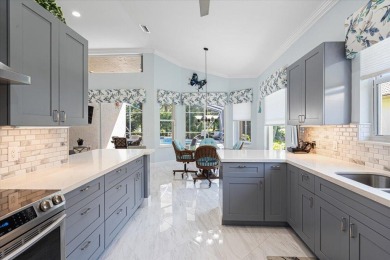 Beautiful Pool Home in PGA Village with view of the 17th hole of on The Legacy Golf and Tennis Club in Florida - for sale on GolfHomes.com, golf home, golf lot