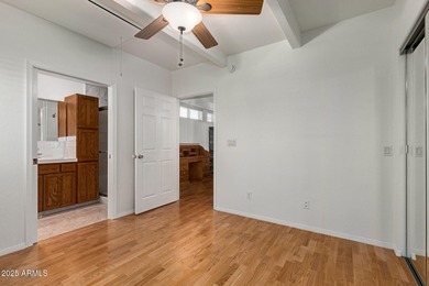 This ''Stick built'', 1 bed, 1 1/2 bath home is large enough for on Great Eagle Golf Club in Arizona - for sale on GolfHomes.com, golf home, golf lot