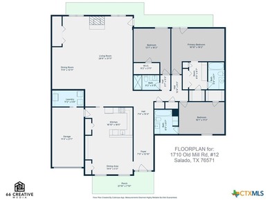 Nestled along the Mill Creek Golf Course, this beautifully on Mill Creek Golf Club in Texas - for sale on GolfHomes.com, golf home, golf lot