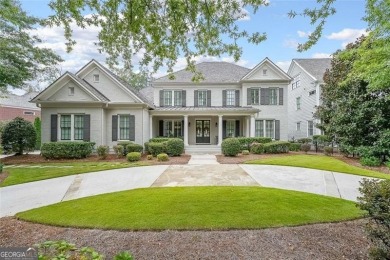 Experience timeless elegance in this stunning 5-bedroom, 5-bath on Polo Golf and Country Club in Georgia - for sale on GolfHomes.com, golf home, golf lot
