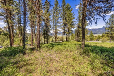 Gorgeous Valley and Mountain views with mature pine trees on Meadowcreek Golf Resort in Idaho - for sale on GolfHomes.com, golf home, golf lot