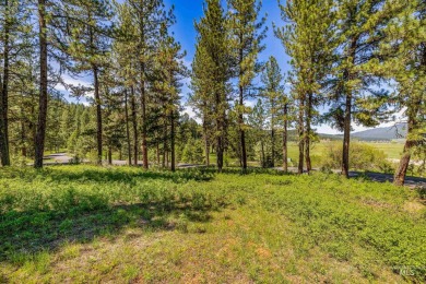 Gorgeous Valley and Mountain views with mature pine trees on Meadowcreek Golf Resort in Idaho - for sale on GolfHomes.com, golf home, golf lot