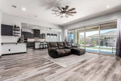 ARIZONA LIVING AT ITS BEST!This modern Tuscan ENDEAVOR combines on Poston Butte Golf Club in Arizona - for sale on GolfHomes.com, golf home, golf lot