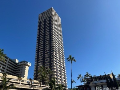 The airy and bright unit overlooking the canal and Ala Wai Golf on Ala Wai Golf Course in Hawaii - for sale on GolfHomes.com, golf home, golf lot
