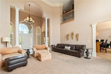 Enjoy private living with a panoramic view of the 16th hole of on Glenmoor Country Club in Ohio - for sale on GolfHomes.com, golf home, golf lot