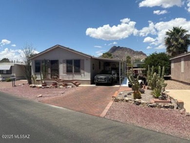 Newer Cavco 2006 home with many updates! Newer solid surface on Tucson Estates Golf Course in Arizona - for sale on GolfHomes.com, golf home, golf lot