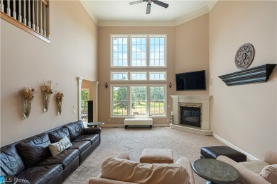 Enjoy private living with a panoramic view of the 16th hole of on Glenmoor Country Club in Ohio - for sale on GolfHomes.com, golf home, golf lot