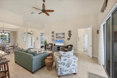 TURNKEY FURNISHED, SALTWATER POOL HOME IN ROTONDA WEST! This on Rotonda Golf and Country Club - Long Marsh  in Florida - for sale on GolfHomes.com, golf home, golf lot