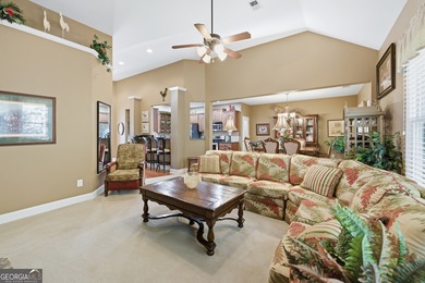 Welcome home to this beautifully custom built home by Ogilvie on The Highlands Course at Lake Arrowhead in Georgia - for sale on GolfHomes.com, golf home, golf lot