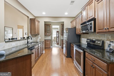 Welcome home to this beautifully custom built home by Ogilvie on The Highlands Course at Lake Arrowhead in Georgia - for sale on GolfHomes.com, golf home, golf lot