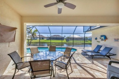 TURNKEY FURNISHED, SALTWATER POOL HOME IN ROTONDA WEST! This on Rotonda Golf and Country Club - Long Marsh  in Florida - for sale on GolfHomes.com, golf home, golf lot