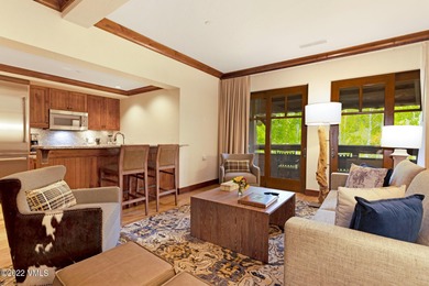 A rare 2-bedroom slopeside penthouse with 3-balconies and open on Beaver Creek Golf Club in Colorado - for sale on GolfHomes.com, golf home, golf lot