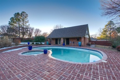 Situated on two expansive lots with breathtaking golf course on Shawnee Country Club in Oklahoma - for sale on GolfHomes.com, golf home, golf lot