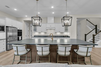 Is this a model home?! STUNNING Mont Blanc Loft plan featuring 3 on Cypress Point Par 3 in South Carolina - for sale on GolfHomes.com, golf home, golf lot