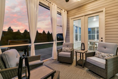 Is this a model home?! STUNNING Mont Blanc Loft plan featuring 3 on Cypress Point Par 3 in South Carolina - for sale on GolfHomes.com, golf home, golf lot