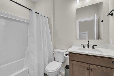 Is this a model home?! STUNNING Mont Blanc Loft plan featuring 3 on Cypress Point Par 3 in South Carolina - for sale on GolfHomes.com, golf home, golf lot