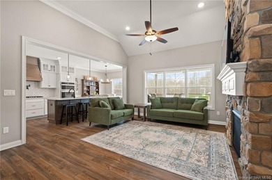 Upgrades! Upgrades! In this custom 5BR, 3BA home with a Finished on Champions Pointe Golf Course in Indiana - for sale on GolfHomes.com, golf home, golf lot