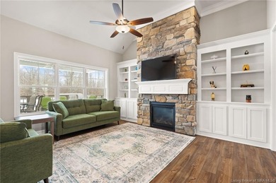 Upgrades! Upgrades! In this custom 5BR, 3BA home with a Finished on Champions Pointe Golf Course in Indiana - for sale on GolfHomes.com, golf home, golf lot