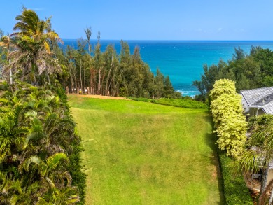 Last ocean bluff lot in Princeville, perched above iconic on Makai Golf Club At Princeville in Hawaii - for sale on GolfHomes.com, golf home, golf lot