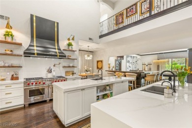 Experience luxury redefined in this spectacular 5-bedroom on Red Rock Country Club in Nevada - for sale on GolfHomes.com, golf home, golf lot