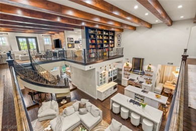 Experience luxury redefined in this spectacular 5-bedroom on Red Rock Country Club in Nevada - for sale on GolfHomes.com, golf home, golf lot