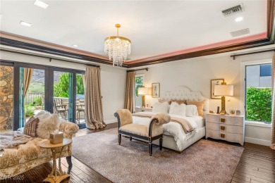 Experience luxury redefined in this spectacular 5-bedroom on Red Rock Country Club in Nevada - for sale on GolfHomes.com, golf home, golf lot