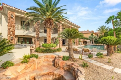 Experience luxury redefined in this spectacular 5-bedroom on Red Rock Country Club in Nevada - for sale on GolfHomes.com, golf home, golf lot