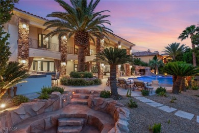 Experience luxury redefined in this spectacular 5-bedroom on Red Rock Country Club in Nevada - for sale on GolfHomes.com, golf home, golf lot