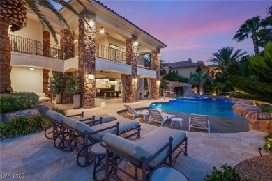 Experience luxury redefined in this spectacular 5-bedroom on Red Rock Country Club in Nevada - for sale on GolfHomes.com, golf home, golf lot