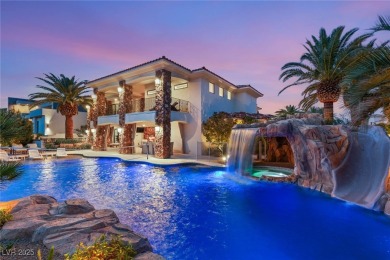 Experience luxury redefined in this spectacular 5-bedroom on Red Rock Country Club in Nevada - for sale on GolfHomes.com, golf home, golf lot