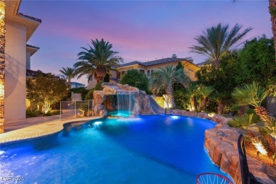 Experience luxury redefined in this spectacular 5-bedroom on Red Rock Country Club in Nevada - for sale on GolfHomes.com, golf home, golf lot