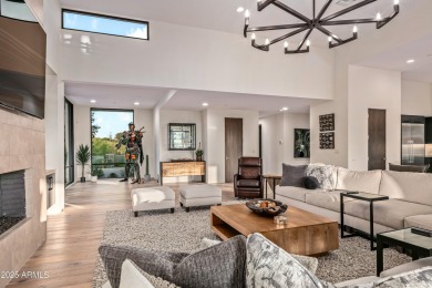 A striking example of contemporary design, this single-level on Desert Mountain Golf Club - Renegade Course in Arizona - for sale on GolfHomes.com, golf home, golf lot