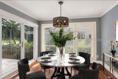 Welcome to this charming 2 bedroom, 2 bath end-unit villa on Sea Pines Golf and Resort  in South Carolina - for sale on GolfHomes.com, golf home, golf lot