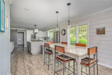 Private drive and golf course view in this 4 bedroom, 2  1/2 on The Landings Club - Marshwood in Georgia - for sale on GolfHomes.com, golf home, golf lot