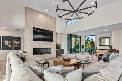 A striking example of contemporary design, this single-level on Desert Mountain Golf Club - Renegade Course in Arizona - for sale on GolfHomes.com, golf home, golf lot