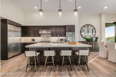 A striking example of contemporary design, this single-level on Desert Mountain Golf Club - Renegade Course in Arizona - for sale on GolfHomes.com, golf home, golf lot