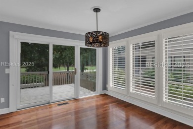 Welcome to this charming 2 bedroom, 2 bath end-unit villa on Sea Pines Golf and Resort  in South Carolina - for sale on GolfHomes.com, golf home, golf lot