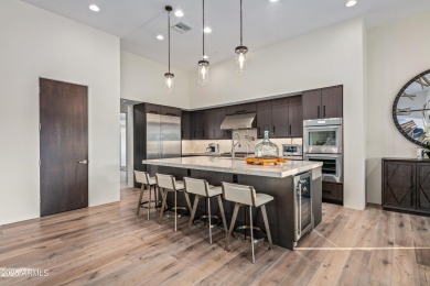 A striking example of contemporary design, this single-level on Desert Mountain Golf Club - Renegade Course in Arizona - for sale on GolfHomes.com, golf home, golf lot