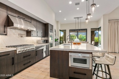 A striking example of contemporary design, this single-level on Desert Mountain Golf Club - Renegade Course in Arizona - for sale on GolfHomes.com, golf home, golf lot