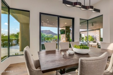 A striking example of contemporary design, this single-level on Desert Mountain Golf Club - Renegade Course in Arizona - for sale on GolfHomes.com, golf home, golf lot