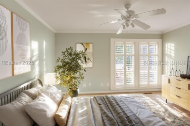 Welcome to this charming 2 bedroom, 2 bath end-unit villa on Sea Pines Golf and Resort  in South Carolina - for sale on GolfHomes.com, golf home, golf lot